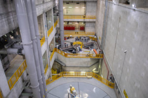 EGH, unidad generadora en mantenimiento